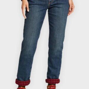 Eddie Bauer Women's Straight Leg Jeans - Indigo